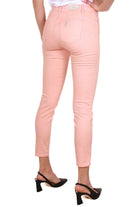 Liu Jo White jeans skinny in cotone stretch salmone