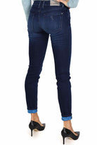 Guess Donna jeans skinny in denim super stretch blu