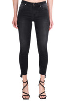 Pinko jeans skinny in tela denim nero