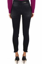 Pinko jeans skinny in tela denim nero