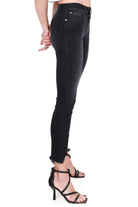 Pinko jeans skinny in tela denim nero