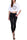 SKINNY-JEANS AUS SCHWARZEM DENIM-CANVAS