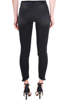 Pinko jeans skinny in tela denim nero