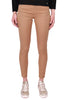 CAMEL COTTON FABRIC SKINNY JEANS