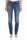 SCHLANKE BLAUE ZIGARETTENJEANS