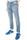 SLIM-JEANS AUS HELLBLAUEM DENIM