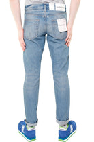 Ck Jeans Uomo jeans slim in denim chiaro blu