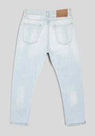 Essedi jeans tappered in tela denim stretch azzurro