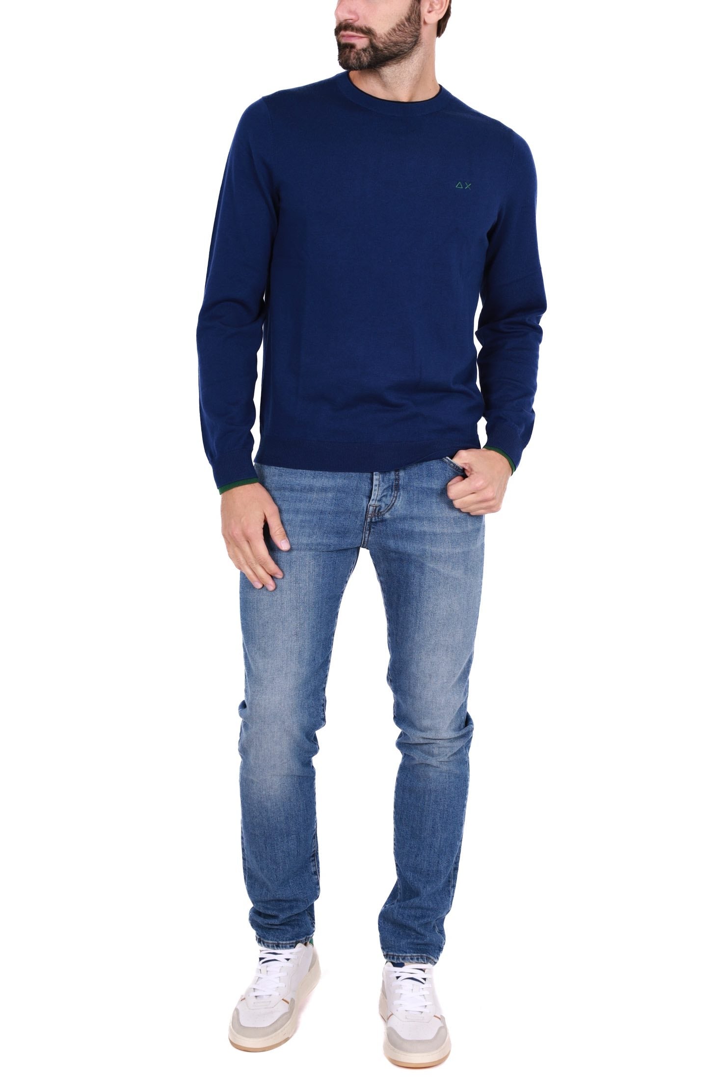 Roy Roger's Uomo jeans uomo slim in denim stretch blu