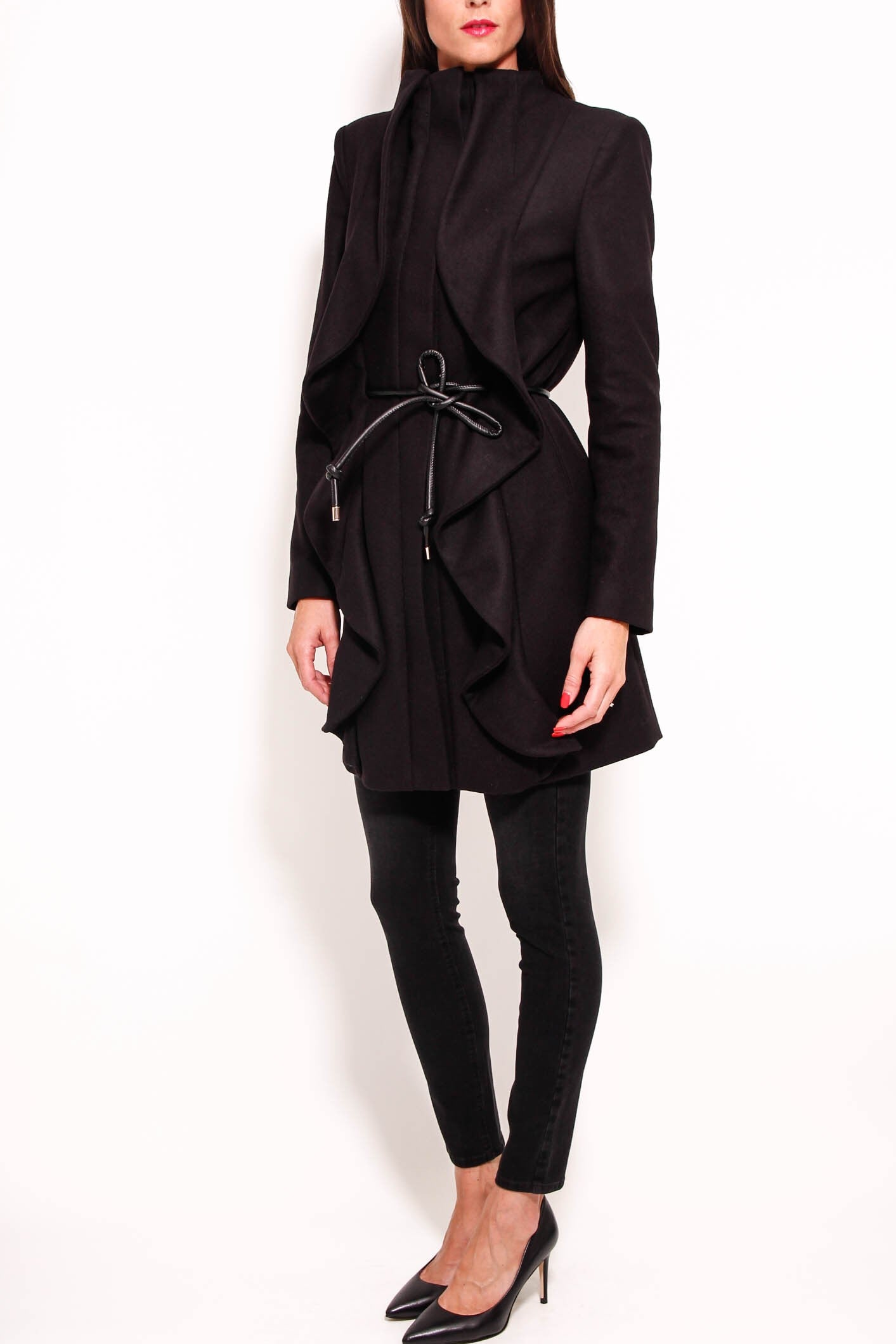 Liu Jo Black liu jo cappotto nero