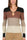 RIBBED SWEATER WITH BROWN LUREX