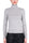 GREY VISCOSE BLEND HIGH NECK SWEATER