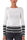 VISCOSE BLEND SWEATER WITH WHITE LOGO STRIPES