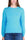 WOMEN'S CREW NECK COTTON SWEATER TURQUOISE