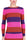 CREW NECK SWEATER WITH PATTERNED STRIPES