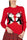 CREW NECK SWEATER WITH RED PENGUINS