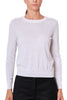 CREW NECK SWEATER IN MERINO WOOL BUTTER