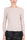 MAGLIA MANICHE LUNGHE CON CUT OUT E PERLE BEIGE