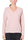 MAGLIA SCOLLO A V IN LANA E CASHMERE ROSA