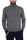 MEN'S TURTLENECK SWEATER IN GREY WOOL BLEND