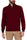 MEN'S HALF ZIP BURGUNDY SWEATER