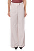 PANTALONE A PALAZZO IN FLANELLA STRETCH BEIGE