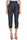 BLUE DENIM EFFECT FABRIC PACKED TROUSERS