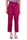 CIGARETTE TROUSERS IN PURPLE COTTON POPLIN