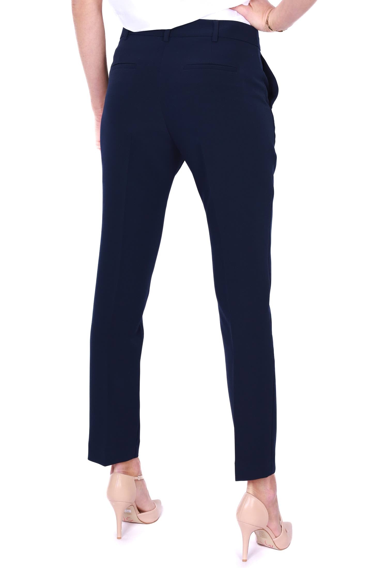 Liu Jo Black pantalone a sigaretta in tessuto tecnico blu