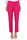 FUCHSIA VISCOSE MIXED CIGARETTE TROUSERS