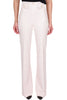 BUTTER CREPE FLARED TROUSERS