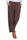 BAGGY TROUSERS WITH ELASTIC WAISTBAND BROWN