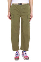 Please pantalone cargo in cotone verde