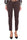 BROWN STRETCH COTTON CHINO PANTS