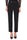 WOMEN'S BLACK CIGARETTE TROUSERS