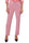 WOMEN'S TROUSERS IN PINK STRETCH TWILL