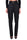 BLACK HIGH WAISTED STRAIGHT TROUSERS