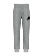 Ax Uomo pantalone in felpa con logo stampato grigio