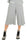 PANTALONE IN FELPA CROPPED ORLO UNFINISHED GRIGIO