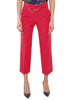 TECHNICAL FABRIC TROUSERS STRAIGHT LEG FUCHSIA