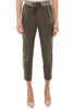 PANTALONE JOGGER CON BANDA VERDE