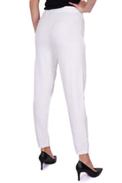 Elisabetta Franchi pantalone jogger in cotone con logo bianco