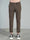 AMERICAN POCKET TROUSERS IN BROWN TEXTURED FABRIC