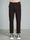 AMERICAN POCKET TROUSERS IN BROWN TEXTURED FABRIC