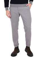 Outfit pantalone uomo con laccio in vita grigio