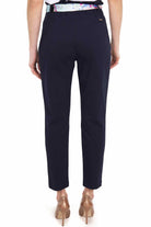 Liu Jo White pantalone vita alta in felpa blu