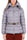 SHORT DOWN JACKET WITH GREY WRAP COLLAR