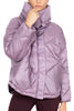 OVERSIZED SHORT DOWN JACKET WISTERIA