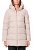 WOMEN'S DOWN JACKET WITH BUTTER HOOD