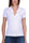 WOMEN'S SHORT-SLEEVED POLO SHIRT IN WHITE STRETCH PIQUET